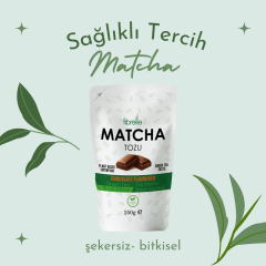 Fibrelle Matcha Çikolata Aromalı 250g / Cholocate Matcha 250g