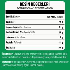 Fibrelle Bezelye Proteini Çilek Aromalı 400 g