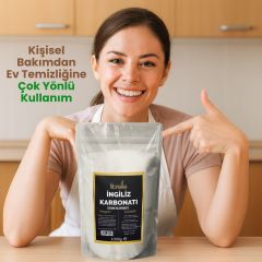 Fibrelle İngiliz Tuzu ( Epsom Tuzu ) Katkısız 1 Kg