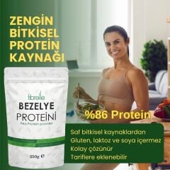 Fibrelle Bezelye Proteini Tozu 250 g