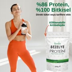 Fibrelle Bezelye Proteini Tozu 250 g