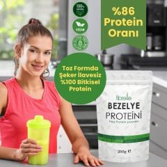 Fibrelle Bezelye Proteini Tozu 250 g