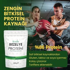Fibrelle Bezelye Proteini Tozu 100 g