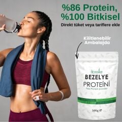 Fibrelle Bezelye Proteini Tozu 100 g