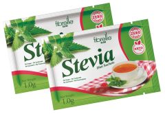 Fibrelle Slim Sachet Sweetener with Stevia ( 100 Sachet/Box ) 1 g = 15 g