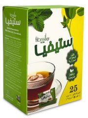 Fibrelle Slim Sweetener Sachet with Stevia & Sucralose ( 2 g ) 25 Pcs Sachet İn Box 50 g/Box