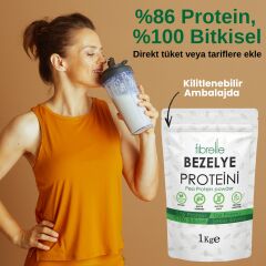 Fibrelle Bezelye Proteini Tozu 1 Kg