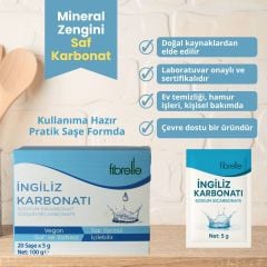 Fibrelle Sodyum Bikarbonat (İngiliz Karbonatı)  Saşe  ( 1 Saşe = 5 g )
