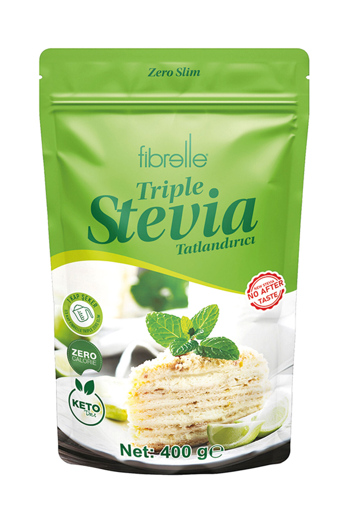 Fibrelle Triple Zero Slim Tatlandırıcı 400 g